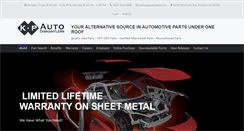 Desktop Screenshot of kpautoparts.com