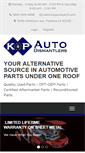 Mobile Screenshot of kpautoparts.com